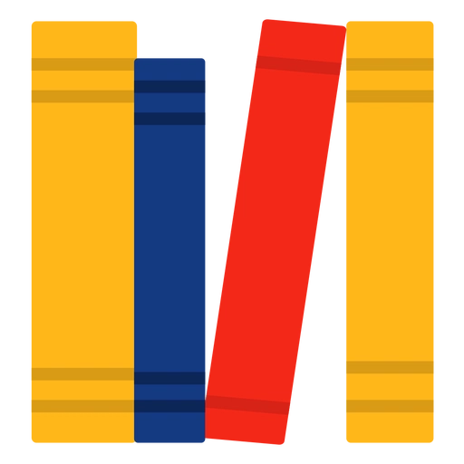 livros com a lombada para tras de forma aparente